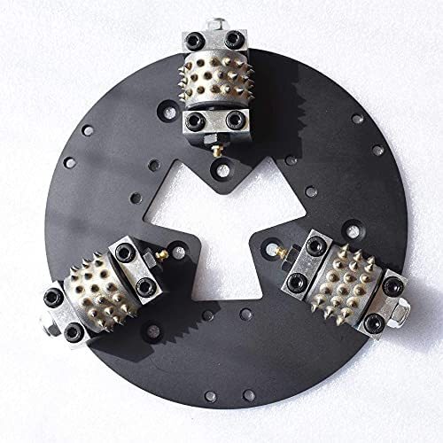 11" 11 inch/270mm 45 pin roller bushing hammer plate for HTC and SASE grinder (6 rollers)(3 rollers)