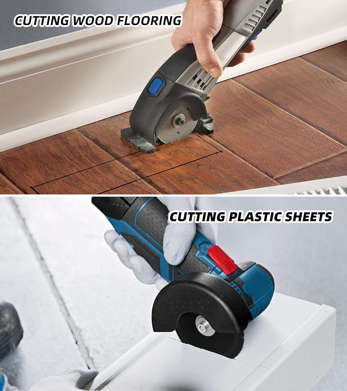 Multi-Cut- 4 1/2 Inch Multi-Purpose Cutting Wheel for Wood, Laminate, Plastic, Wood Cutting Disc, 4.5 Inch, Tungsten Carbide, 115mm