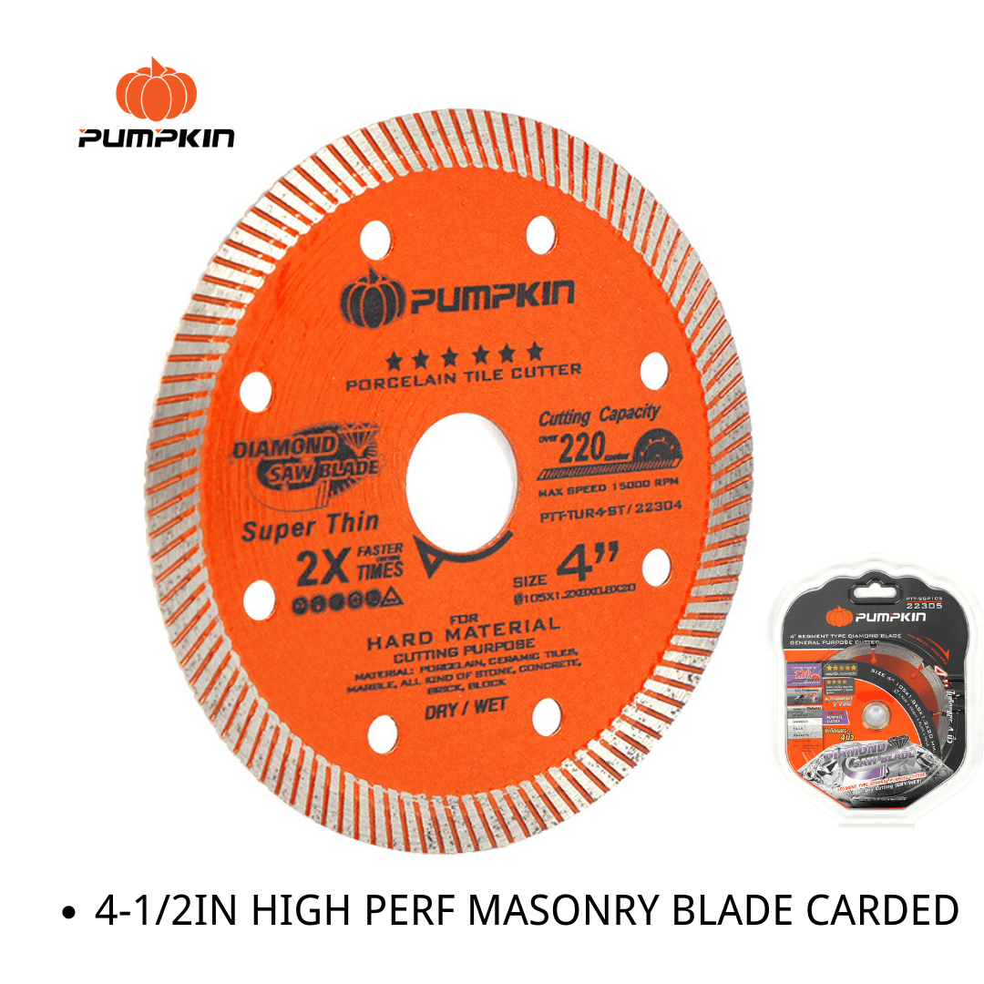 4.5“ PM22314 PM22317 PM22311 GENERAL USE SEGMENT DIAMOND CUTTING DISC 105x20(16)mm PM22305