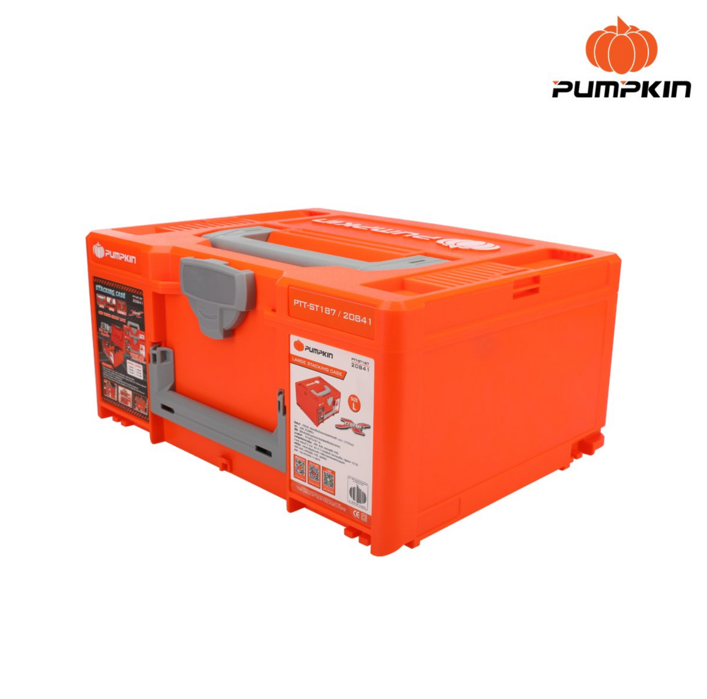 ¡CAJAS APILABLES PUMPKIN!Diseña tu sistema de almacenamiento de herramientas profesional, portátil y 100% personalizable.