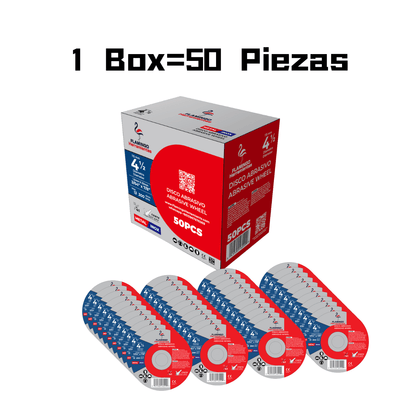 4.5inch - Stainless Steel Cutting Wheels Cut Off Disc (4-1/2 x 3/64 x 7/8 inch), 50 Pack