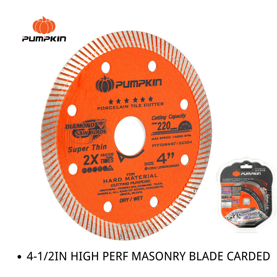 4.5“ PM22314 PM22317 PM22311 GENERAL USE SEGMENT DIAMOND CUTTING DISC 105x20(16)mm PM22305 