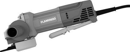 Esmeriladora Angular 900w Cambio Rápido Sin Herramientas 4 ½ FLAMINGO