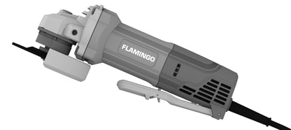 Esmeriladora Angular 900w Cambio Rápido Sin Herramientas 4 ½ FLAMINGO