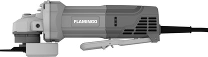 Esmeriladora Angular 900w Cambio Rápido Sin Herramientas 4 ½ FLAMINGO